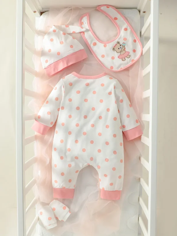 Acc012c44b7d64f139a64b144eca2f315L.webp Polka Dot Bear 4-Piece Newborn Set