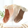 Lace Knee-High Grip Socks