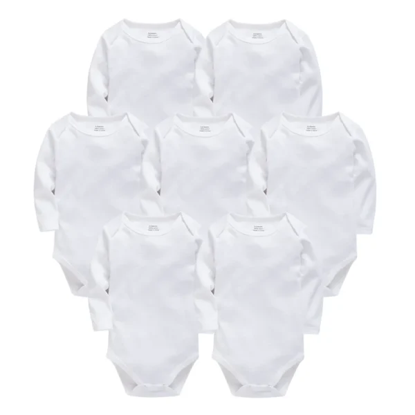 HTB17ea0bkxz61VjSZFrq6xeLFXau.webp Essential White Long-Sleeve Bodysuit