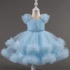 Fluffy Mesh Party Dress