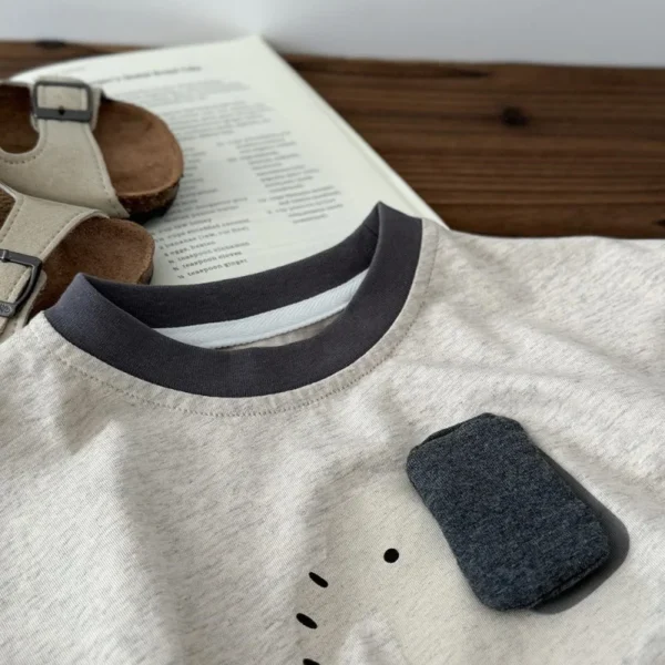 Cotton Tee & Pants Set