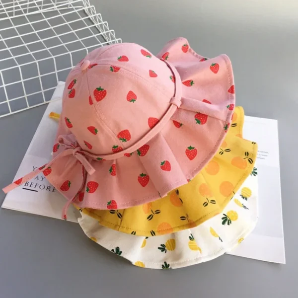 Fruit Print Bucket Hat