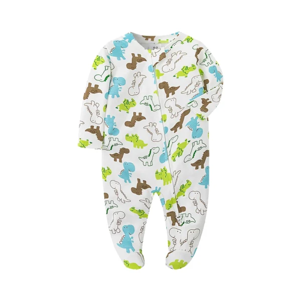 S13b4fb9cea4b4e389843275770ea6057Q.webp Classic White Zip Sleepsuit