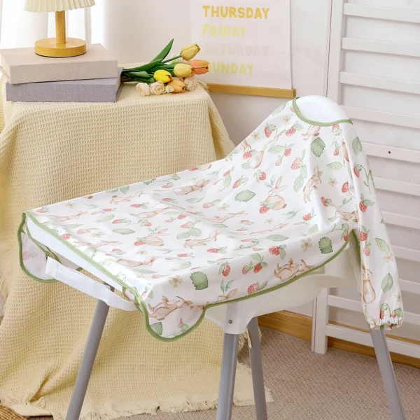Waterproof Long-Sleeve Feeding Bib