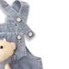 Relaxed Denim Overalls