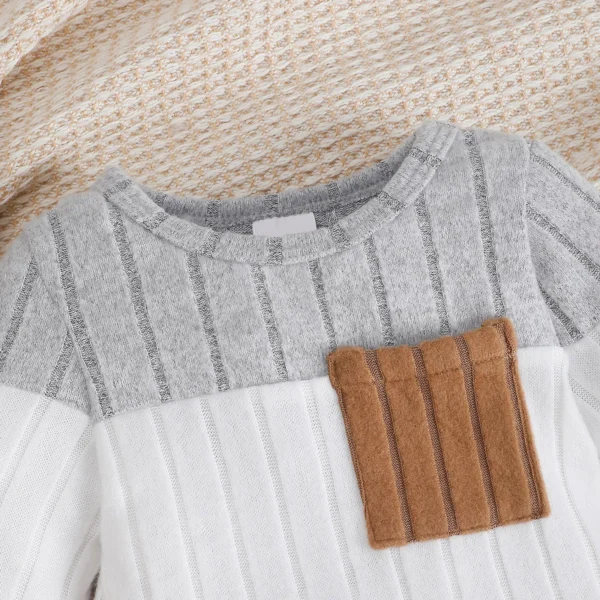 Colour-Block 3-Piece Newborn Set