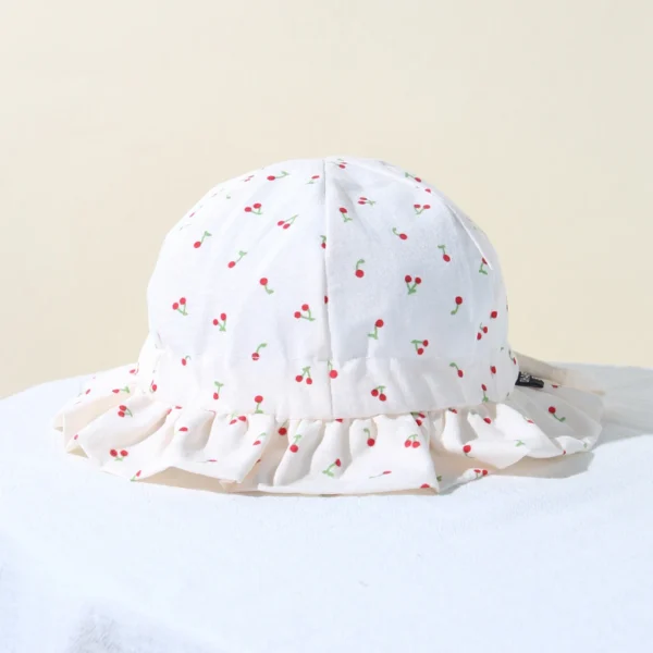 Cherry Bow Bucket Hat