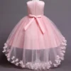 Pink Lace Party Dress