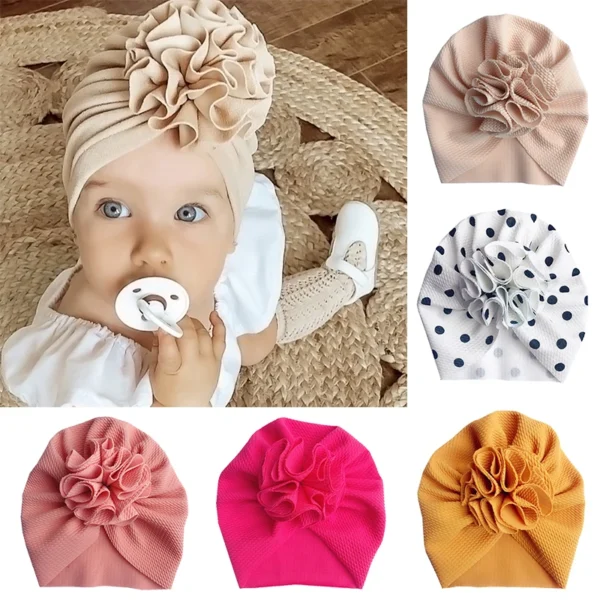 Flower Turban Beanie