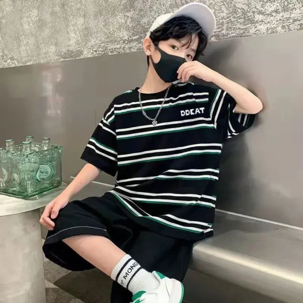 S9453c2ea2c924c87a14be8797493b21fT.webp Striped Cartoon Summer Set