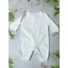 Bear Cotton Jumpsuit with Hat