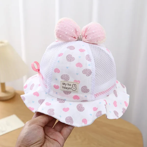 Wide Brim Bow Sun Hat