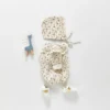 Floral Muslin Romper & Bonnet