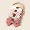 Soft Bow Headbands (4 Pack)